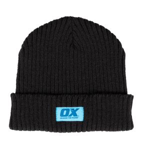 OX Winter Knitted Beanie - Black