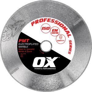 Image for OX Professional PMT Electroplated Marble Diamond Blade