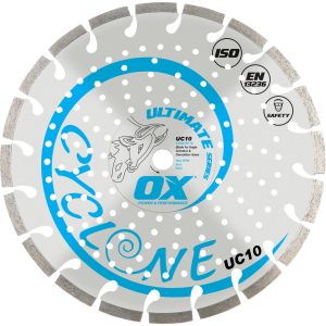 Image for OX Ultimate UC10 Segmented Diamond Blade - General Purpose / Concrete