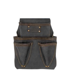 OX Pro 4-Pocket Nail Bag Oil Tanned Leather​