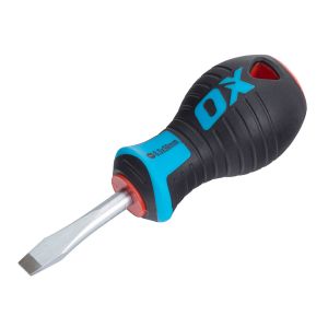 Pro Slotted Flared Screwdriver Stubby 6.5x38mm