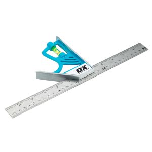 OX PRO MAGNETIC COMBINATION SQUARE 300MM / 12"