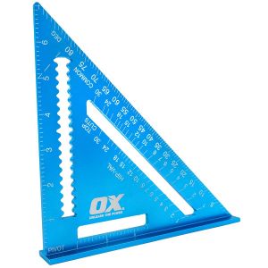OX Pro 7-Inch Aluminum Rafter Square 