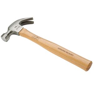 OX TRADE HICKORY HANDLE CLAW HAMMER - 16oz