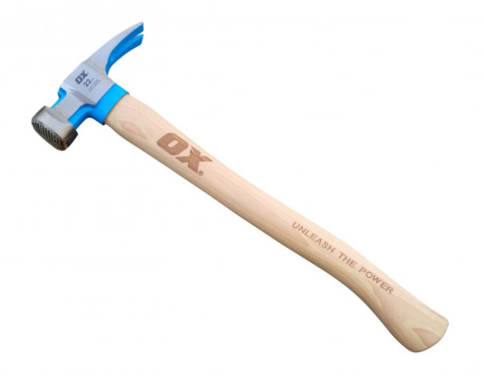 OX Pro 18oz California Framing Hammer - Hickory Handle